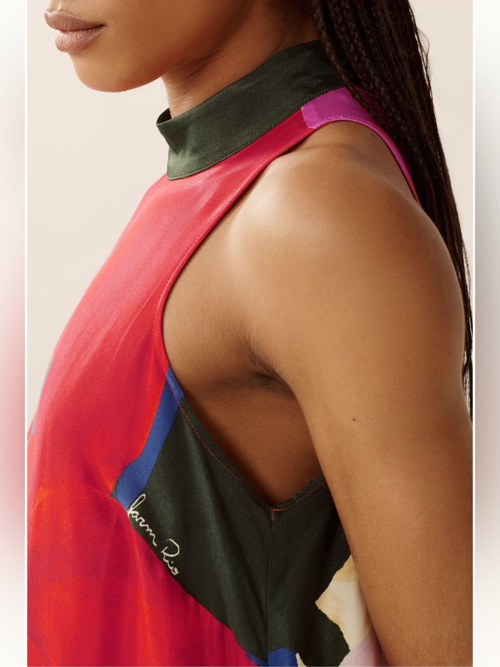 Farm Rio Halter Maxi Dress - Picture 3 of 4